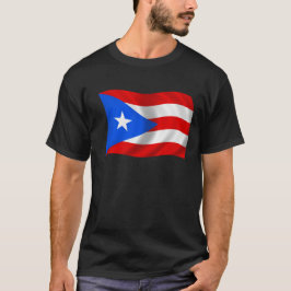 Flagge von Puerto Rico T-Shirt