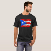 Flagge von Puerto Rico T-Shirt (Vorne ganz)