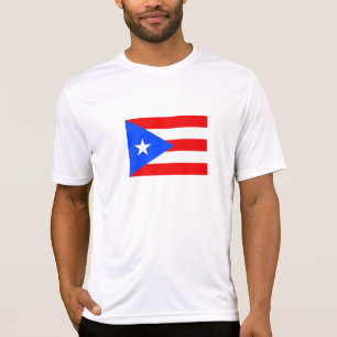 Flagge von Puerto Rico T-Shirt