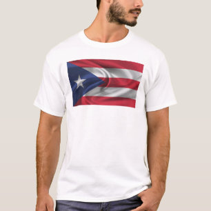 Flagge von Puerto Rico T-Shirt