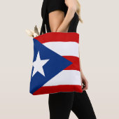 Flagge von Puerto Rico Tasche (Von Nahem)