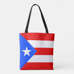 Flagge von Puerto Rico Tasche