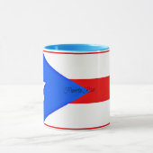 Flagge von Puerto Rico Tasse (Zentrum)