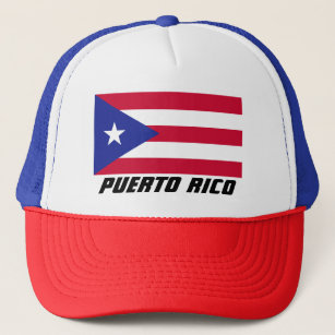 Flagge von Puerto Rico Truckerkappe