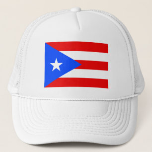 Flagge von Puerto Rico Truckerkappe