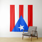 Flagge von Puerto Rico Wandteppich (Beispiel)