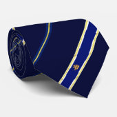 Flagge von Quebec City Krawatte (Gerollt)