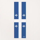 Flagge von Québec, Kanada Yogamatte (Vorderseite)