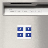 Flagge von Quebec Magnet (In Situ (Geschirrspüler))