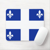 Flagge von Quebec Mousepad (Mit Mouse)