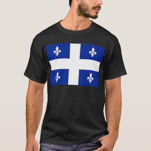 Flagge von Quebec T-Shirt
