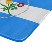 Flagge von Queens (Stadtbezirk von New York) Schneidebrett (Ecke)