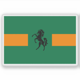 Flagge von QwaQwa, Republik Südafrika Aufkleber