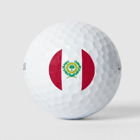 Flagge von Raleigh, North Carolina Golf Balls Golfball (Vorderseite)