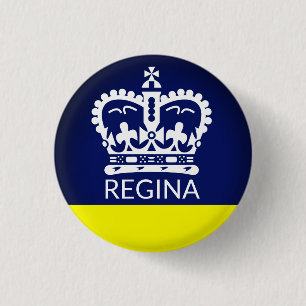 Flagge von Regina, Saskatchewan Button