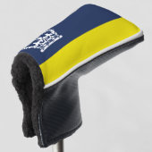 Flagge von Regina, Saskatchewan Golf Headcover (3/4 Vorderseite)