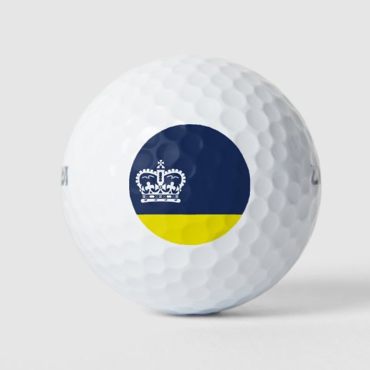 Flagge von Regina, Saskatchewan Golfbälle (Vorderseite)