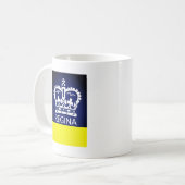 Flagge von Regina, Saskatchewan Kaffeetasse (Vorderseite Links)