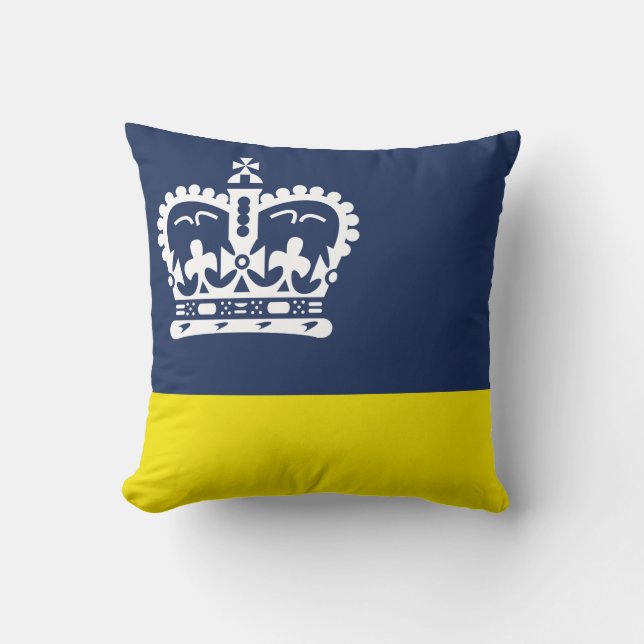 Flagge von Regina, Saskatchewan Kissen (Vorderseite)