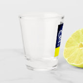 Flagge von Regina, Saskatchewan Schnapsglas (Links)