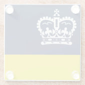 Flagge von Regina, Untersetzer von Saskatchewan (Rückseite)