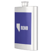 Flagge von Reno, Flasche von Nevada Flachmann (Links)