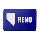 Flagge von Reno, Nevada Bad Mat Badematte (Vorderseite)