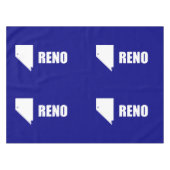 Flagge von Reno, Nevada Tischdecke (Vorderseite (Horizontal))