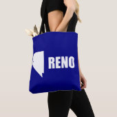Flagge von Reno, Nevada Tote Beutel Tasche (Von Nahem)