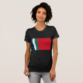 Flagge von Republik Maluku Selatan (SüdMolukken) T-Shirt (Vorne ganz)