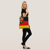 Flagge von Rheinland-Pfalz Tote Beutel Tasche (Am Model)