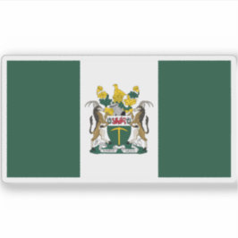 Flagge von Rhodesia (1968-1979), Afrika Aufkleber