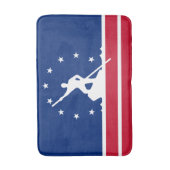 Flagge von Richmond, Virginia Bad Mat Badematte (Vorderseite Vertikal)