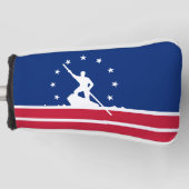 Flagge von Richmond, Virginia Golf Headcover (Vorderseite)