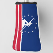 Flagge von Richmond, Virginia Golf Headcover (Rotieren 90)