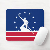 Flagge von Richmond, Virginia Mouse Pad Mousepad (Mit Mouse)