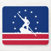 Flagge von Richmond, Virginia Mouse Pad Mousepad (Vorne)