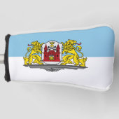 Flagge von Riga, Lettland Golf Headcover (Vorderseite)