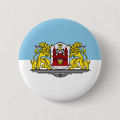 Flagge von Riga, Lettland Pinback Button (Vorderseite)