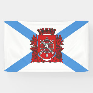 Flagge von Rio de Janeiro (Brasilien) Banner