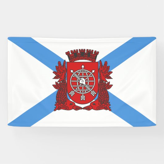 Flagge von Rio de Janeiro (Brasilien) Banner (Horizontal)
