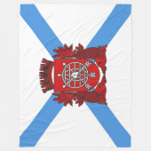 Flagge von Rio de Janeiro (Brasilien) Fleecedecke (Vorderseite)