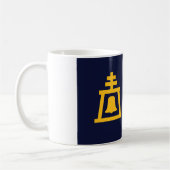 Flagge von Riverside (Kalifornien) Kaffeetasse (Links)