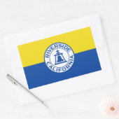 Flagge von Riverside, Kalifornien Rechteckiger Aufkleber (Umschlag)
