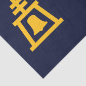 Flagge von Riverside (Kalifornien) Seidenpapier (Ausschnitt)