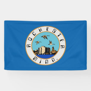 Flagge von Rochester (Minnesota) Banner