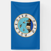 Flagge von Rochester (Minnesota) Banner (Vertikal)