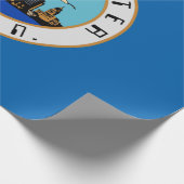Flagge von Rochester (Minnesota) Geschenkpapier (Ecke)