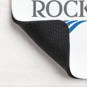 Flagge von Rockford (Illinois) Mousepad (Ecke)