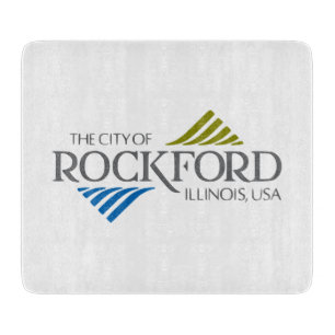 Flagge von Rockford (Illinois) Schneidebrett